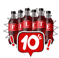 Filete Cocacola Sticker