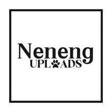 a logo for nepeng upl ads with a paw print on it