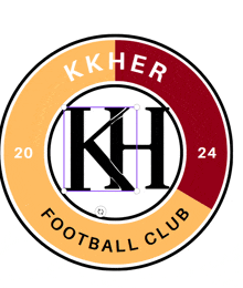 a logo for the kkher football club with the number 20 and 24