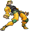 a pixel art of dio from jojo 's bizarre adventure