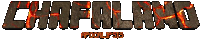 a logo for chapaland apocalypse with lava coming out of it