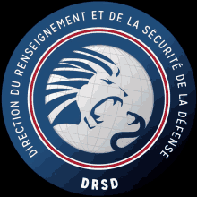 a logo for direction du renseignement et de la securite de la defense drsd