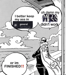 a cartoon of a man standing on a balcony with speech bubbles that say i better keep my ass in general