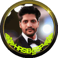 a picture of a man in a tuxedo is surrounded by the words hasib sp