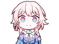 a cartoon of a girl sticking out her tongue
