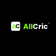 a logo for a company called ac allcric with a green triangle on a black background .