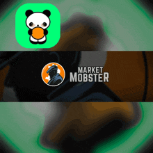 an app called market mobster is shown next to another app