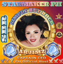 a poster for captain ceo ph official host