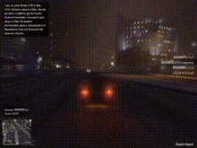 a blurred image of a person driving a car in a video game .