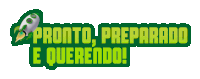 a sticker that says pronto preparado e querendo