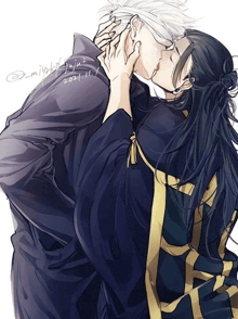 a drawing of a man and woman kissing with the year 2021