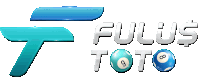 a logo for fulus toto shows a pool ball with a 9 on it