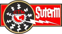 a logo for ctm mexico with a lightning bolt in the middle