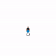 a cartoon drawing of a football player with the number 4 on his jersey