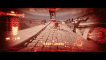 a screenshot of a video game shows a target locked