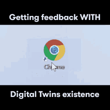 getting feedback with digital twins existence is written above a warehouse