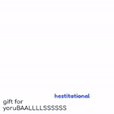 a drawing of a cartoon character with the words gift for yorubaall on it