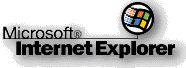 a microsoft internet explorer logo with a windows logo