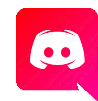 a red square with a white discord logo inside