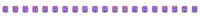 a row of purple and white lines on a white background .