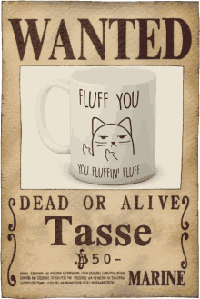 Fluff You Mug Meme