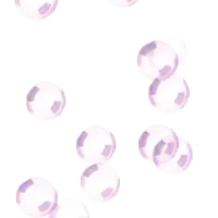 a bunch of bubbles are floating in the air