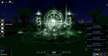 a screenshot of a video game with the words overworld history on the screen