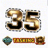 a logo for the pdsg tasking group with the number 35