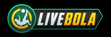 a logo for a soccer website called live bola