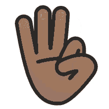 a brown hand with rikesa written on it