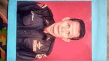 a picture of a man in a military uniform with a name tag that says ' hendro dharmawan ' on it