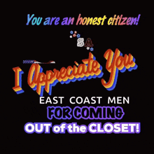 a poster that says " you are an honest citizen "