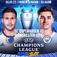 fc copenhagen vs manchester city champions league advertisement