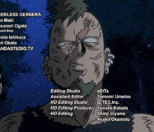 a cartoon of a man with a beard and the name editz on the bottom right