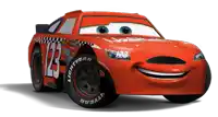 a red lightyear race car with the number 123 on the side