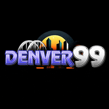 a logo for denver 99 shows a bridge and a city skyline