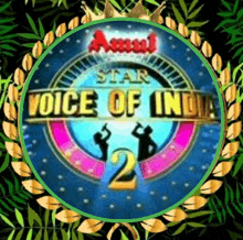 a logo for an amul star voice of india