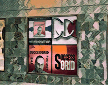 a painting of a success grid podcast