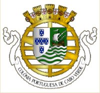 the coat of arms for colonia portuguesa de cabo verde