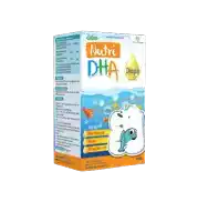 a box of nutri dha drops has a polar bear and fish on it