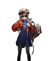 a girl wearing sunglasses and a hat with a heart on it