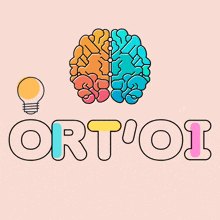 an illustration of a brain and the word ort 'oi