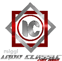 a logo for miggi mod classic chevy