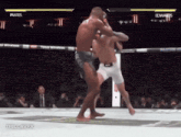 a fight between prates and edwards is being shown