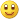 a close up of a yellow smiley face with a smiling face .