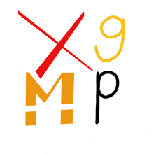 a red x is crossed over the letter m