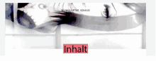 a picture of a person with the word inhalt on the bottom