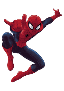 a cartoon of spider-man giving the thumbs up