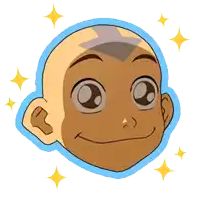 a cartoon of a boy 's head with a smile on his face
