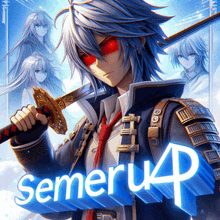 a poster for a game called semeru4p